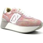 Chaussures Liu Jo Dreamy 02 Sneaker Donna White Pink BA4081PX485