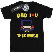 T-shirt enfant Dc Comics Dad I Love You This Much