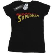 T-shirt Dc Comics Superman Telescopic Crackle Logo