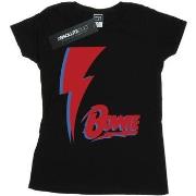 T-shirt David Bowie Red Bolt