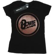 T-shirt David Bowie Rose Gold Circle