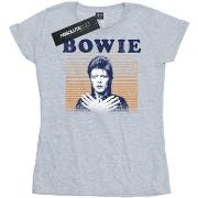 T-shirt David Bowie Orange Stripes