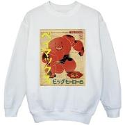 Sweat-shirt enfant Disney Big Hero 6 Baymax Baymax Newspaper