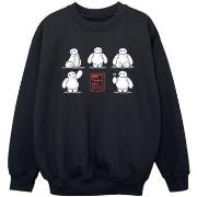 Sweat-shirt enfant Disney Big Hero 6 Baymax Many Poses