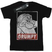 T-shirt enfant Disney Snow White Grumpy Dwarf Poster