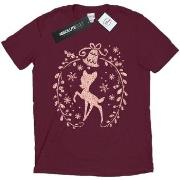 T-shirt Disney Bambi Christmas Wreath