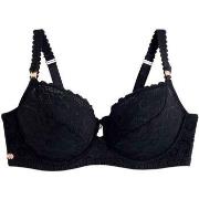 Emboitants Brigitte Bardot Soutien-gorge armature grand maintien noir ...