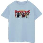 T-shirt enfant Dc Comics DC League Of Super-Pets Group Logo