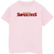 T-shirt enfant Dc Comics DC League Of Super-Pets Movie Logo