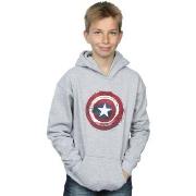 Sweat-shirt enfant Marvel Captain America Splatter Shield