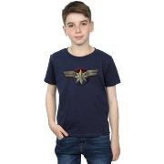 T-shirt enfant Marvel Captain Chest Emblem