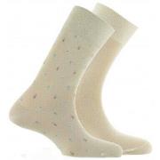 Chaussettes Kindy Lot de 2 paires de chaussettes en coton Plumetis MAD...