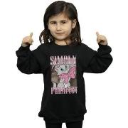 Sweat-shirt enfant Disney Aristocats Simply Purrfect