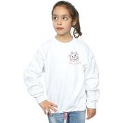 Sweat-shirt enfant Disney Aristocats Marie I'm A Lady Breast Print