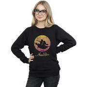 Sweat-shirt Disney Aladdin Flying Sunset