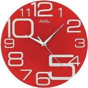 Horloges Ams 9462, Quartz, Red, Analogique, Modern