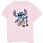 T-shirt enfant Disney Lilo Stitch Bermuda Shorts