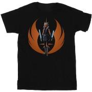 T-shirt enfant Disney Clone Wars Ahsoka Rebel Pose