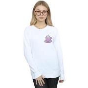 Sweat-shirt Disney Aristocats Marie In Cup Breast Print