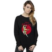 Sweat-shirt Disney Mulan Dragon Circle