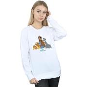Sweat-shirt Disney Lady And The Tramp Classic Group
