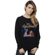 Sweat-shirt Disney Lady And The Tramp Homage