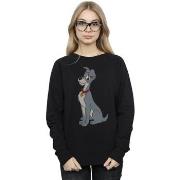 Sweat-shirt Disney Lady And The Tramp Spaghetti Heart