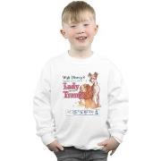 Sweat-shirt enfant Disney Lady And The Tramp Distressed Classic Poster