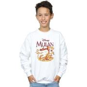 Sweat-shirt enfant Disney Mulan Mushu Dragon Fire