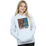 Sweat-shirt Disney Chewbacca Roar Pop Art