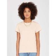 T-shirt Volcom Camiseta Stone Blanks - Melon