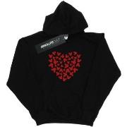 Sweat-shirt Disney Mickey Mouse Heart Silhouette