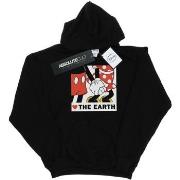 Sweat-shirt Disney Mickey Mouse Heart The Earth