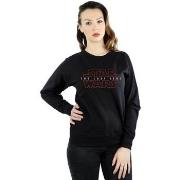 Sweat-shirt Disney The Last Jedi Logo