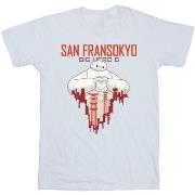 T-shirt enfant Disney Big Hero 6 Baymax San Fransokyo Heart
