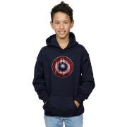 Sweat-shirt enfant Marvel Captain America Wooden Shield