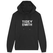 Sweat-shirt Teddy Smith SWEATSHIRT SICLASS HOODY - CHARBON - L
