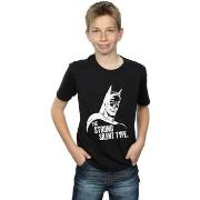 T-shirt enfant Dc Comics Strong Silent