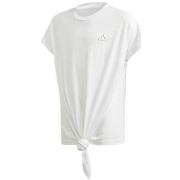 T-shirt enfant adidas G DANCE TEE - WHITE/SILVMT - 13/14 ans