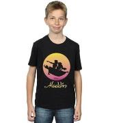 T-shirt enfant Disney Aladdin Flying Sunset