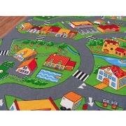 Tapis Rugsx Tapis enfant ruelles PETIT VILLAGE 100x400 cm