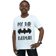 T-shirt enfant Dc Comics Batman My Dad Is Batman