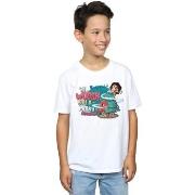 T-shirt enfant Dc Comics Super Friends We WHOOSH You A Merry Christmas