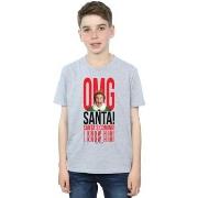 T-shirt enfant Elf OMG Santa I Know Him