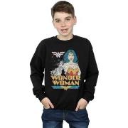 Sweat-shirt enfant Dc Comics Wonder Woman Posing