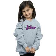 Sweat-shirt enfant Dc Comics The Joker Text Logo