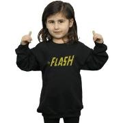 Sweat-shirt enfant Dc Comics Flash Crackle Logo