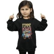 Sweat-shirt enfant Dc Comics Femme Power