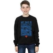 Sweat-shirt enfant Dc Comics Superman My Dad Is Stronger Than