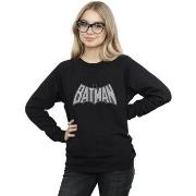 Sweat-shirt Dc Comics Batman Retro Crackle Logo